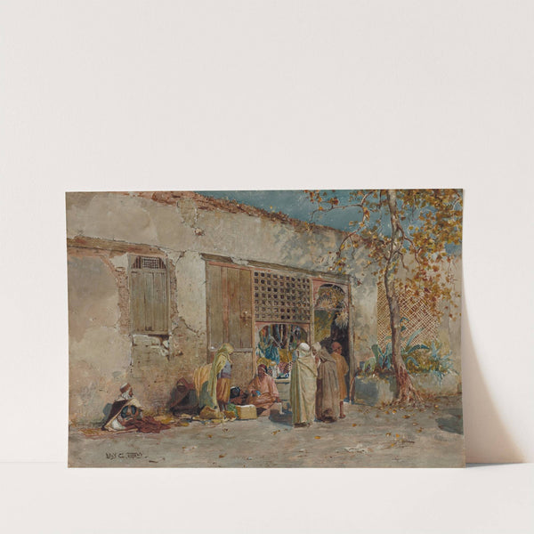 Moroccan Scene by Louis Comfort Tiffany