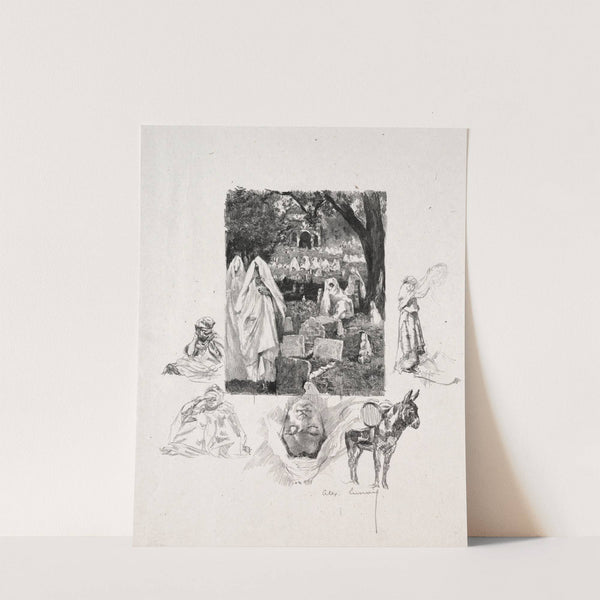 Moroccan Sketches by Alexandre Lunois