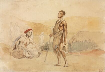 Moroccans in the Countryside (1832)