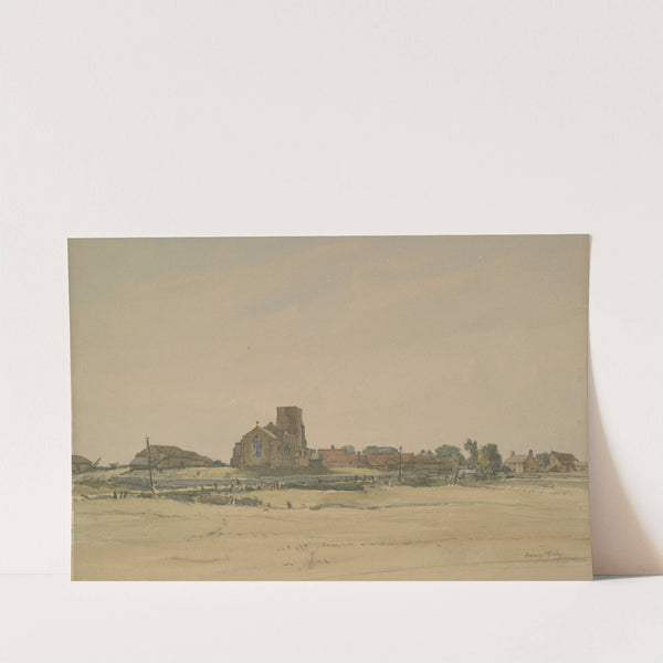 Morston Church, Norfolk by Harry Morley