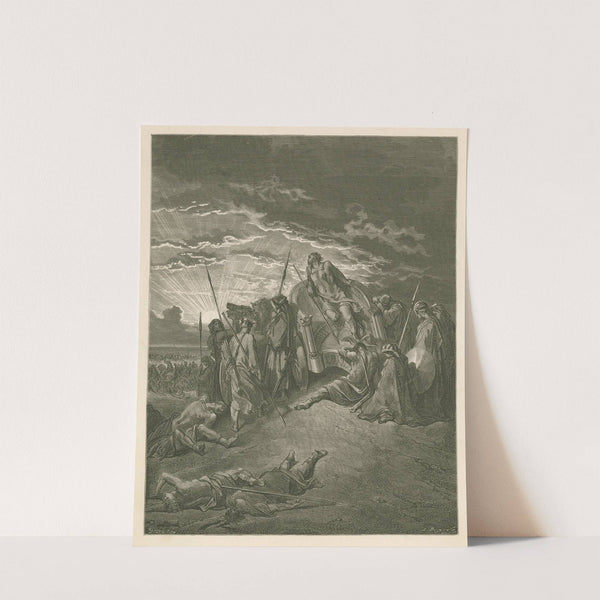 Mort d’ Achab (1866) by Gustave Doré