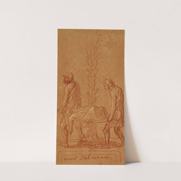 Mort d’Abraham (1843) by Jean-François Brémond