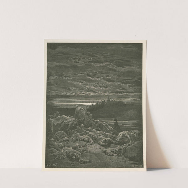 Mort des fils de Jérobaal (1866) by Gustave Doré