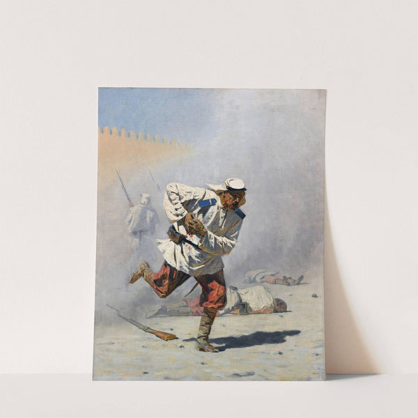 Mortally wounded by Vasily Vereshchagin