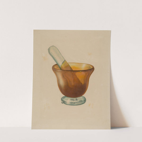 Mortar and Pestle by Isidore Steinberg