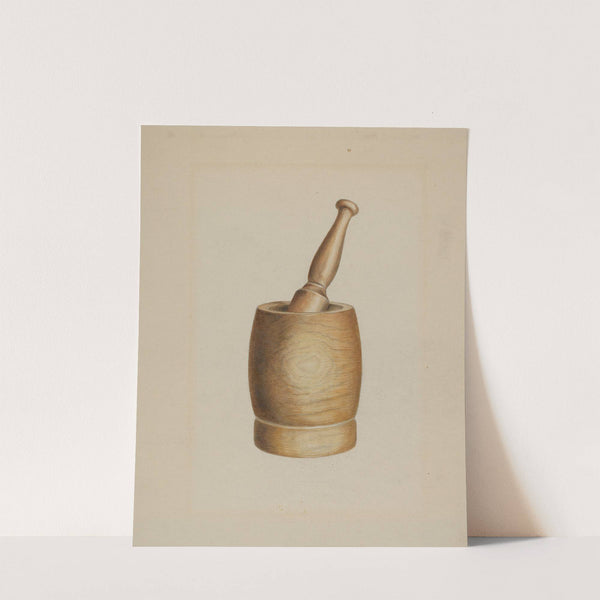 Mortar and Pestle by Theodore Pfitzer