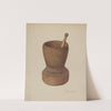 Mortar and Pestle by Carl Buergerniss