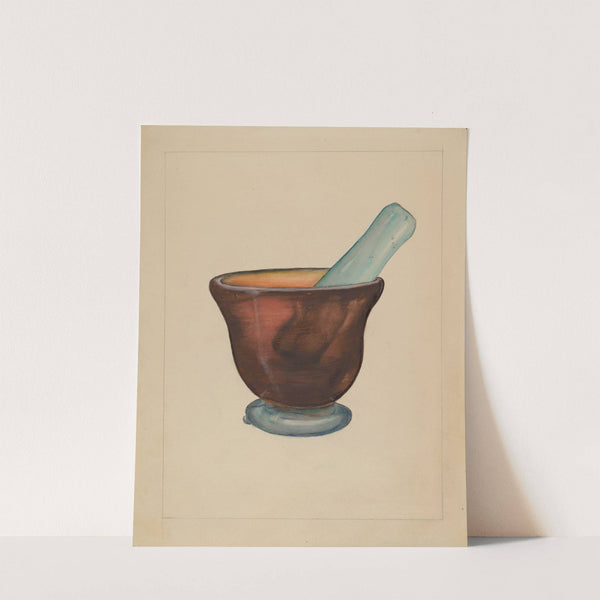 Mortar and Pestle by Eugene Barrell