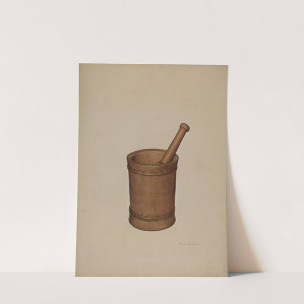 Mortar and Pestle by Anne Colman