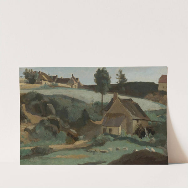 Morvan, Petit Moulin by Jean-Baptiste-Camille Corot