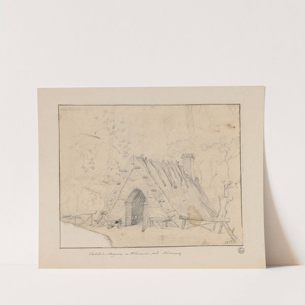 Morysin Hermitage in Wilanów near Warsaw (1852) by Adrian Głębocki