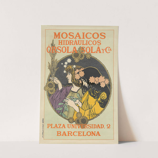 Mosaicos Hidráulicos Òrsola Solá y Cia (1898) by Alexandre de Riquer