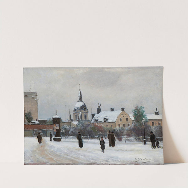 Mosebacke Square by Carl Skånberg