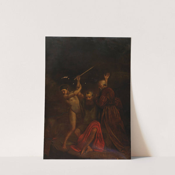 Moses, Aaron and Hur on Mount Horeb by William Page