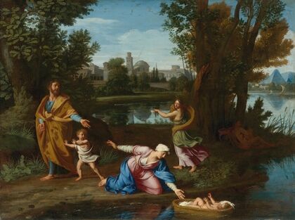 Moses Cast Into The Nile