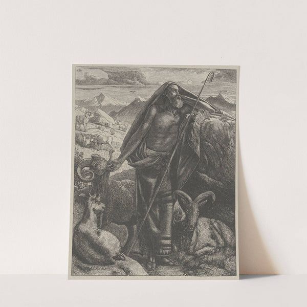 Moses Keeping Jethro’s Sheep (1863–81) by Edward John Poynter