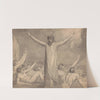 Moses Staying the Plague (recto) by William Blake