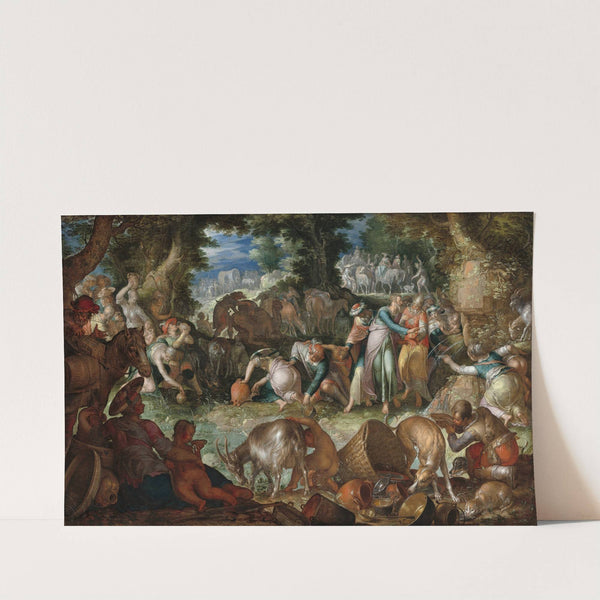 Moses Striking the Rock by Joachim Wtewael