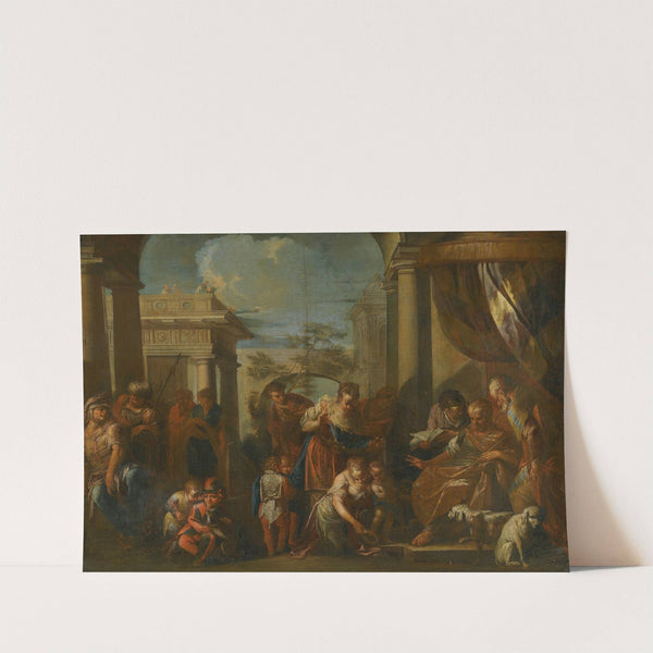 Moses Trampling On Pharaoh's Crown by Anton Kern