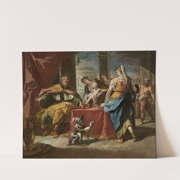 Moses trampling on the Pharaoh’s crown (1740-1747) by Gaspare Diziani