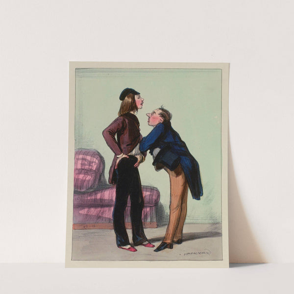 Mosieu j’suis Cocardeau (1839-1841) by Paul Gavarni