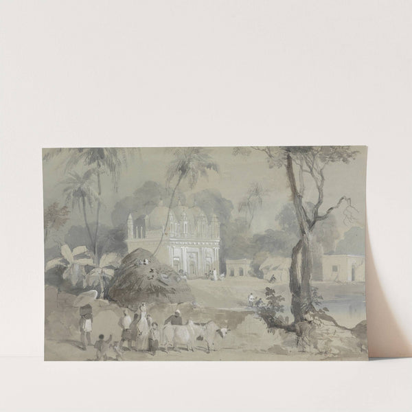 Mosque at Borranypore by Sir Charles D'''Oyly