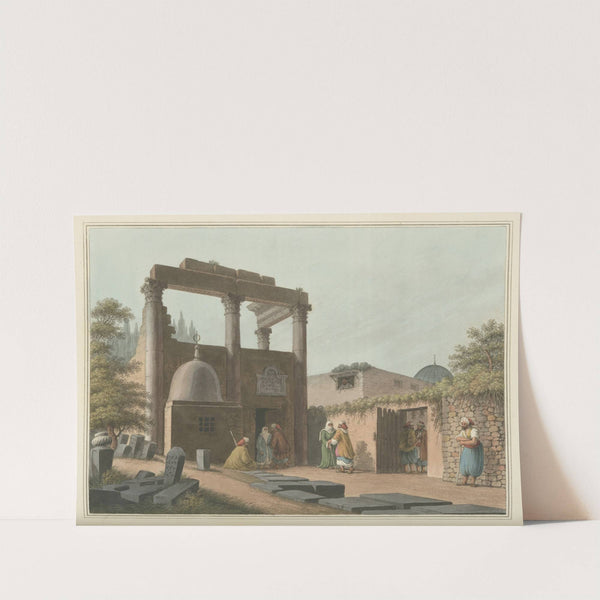 Mosque at Latachia by Luigi Mayer