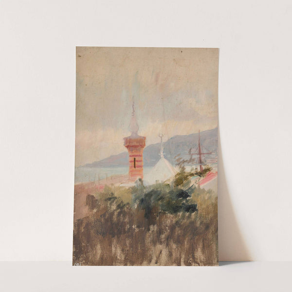 Mosque in Alupka. From the journey to Crimea by Jan Ciągliński