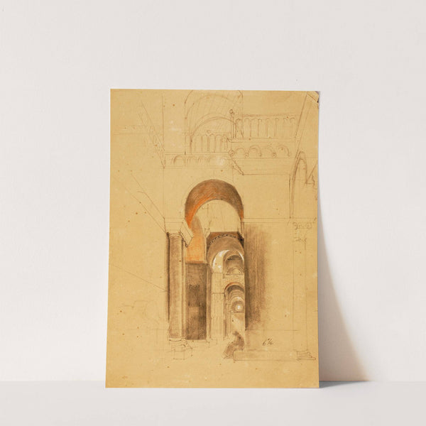 Mosque Interior by Miner Kilbourne Kellogg