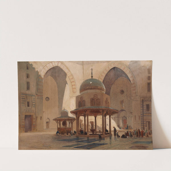 Mosque of Sultan Hassan, Cairo by Edward Angelo Goodall