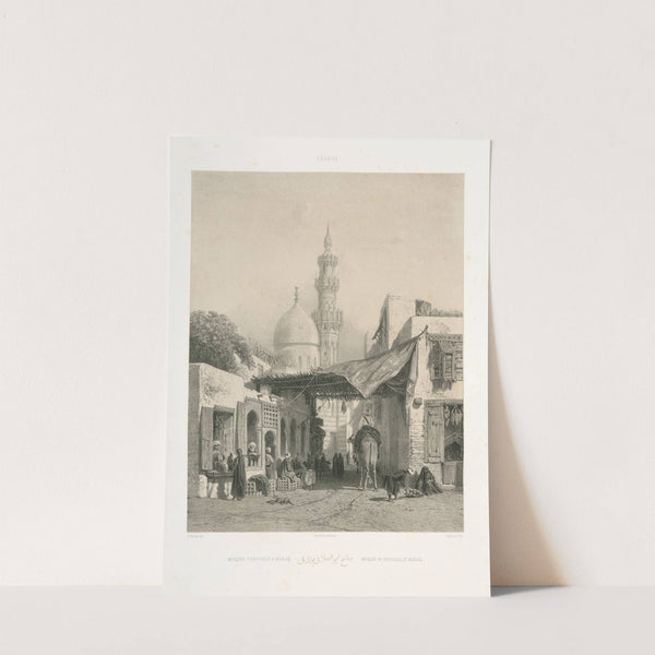 Mosquée D'aboulala A Boulaq, Mosque of Aboulala at Boulaq by Prosper Barbot