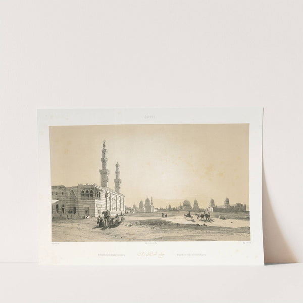 Mosquée du Sultan Barqouq, Mosque of the Sultan Barqouq by Prosper Barbot