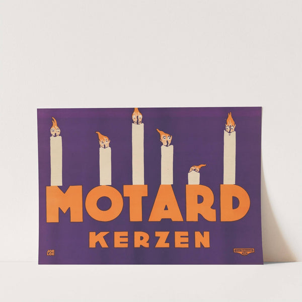 Motard Kerzen (1910 - 1914) by Joe Loe