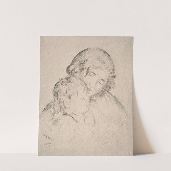 Mother and Child (1896) by Pierre-Auguste Renoir