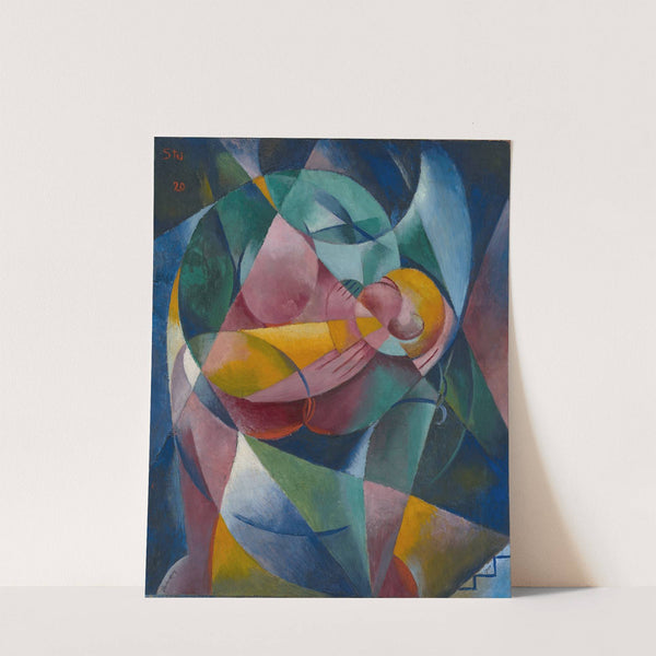 Mother and Child by Fritz Stuckenberg