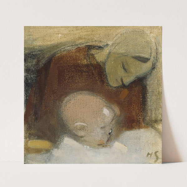 Mother and Child (1917) by Helene Schjerfbeck