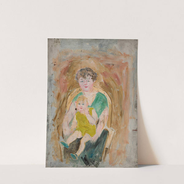 Mother and child by Tadeusz Makowski