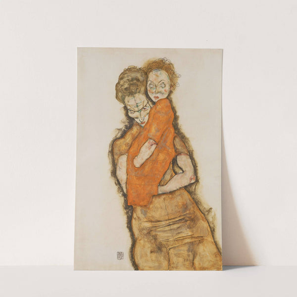 Mother and Child (1914) by Egon Schiele