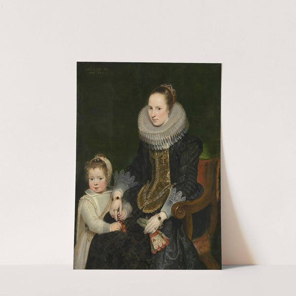 Mother and child by Cornelis de Vos