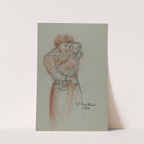 Mother and Child by Fernand Maillaud
