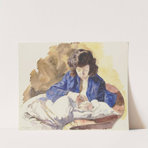 Mother and child by Philipp Franck