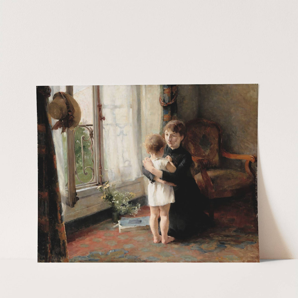 Mother And Child by Helene Schjerfbeck