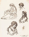 Mother and Child and Three Busts
