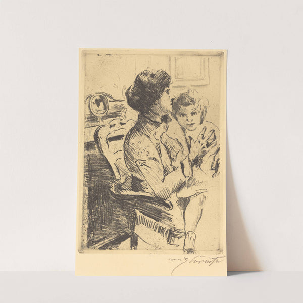 Mother and Child (Mutter und Kind) (1911) by Lovis Corinth
