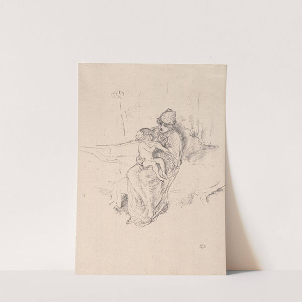 Mother and Child, No. 1 (1891 - 1895) by James Abbott McNeill Whistler