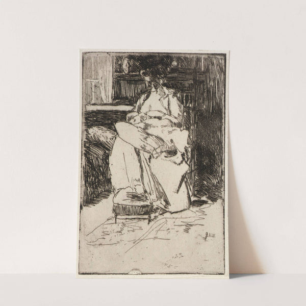 Mother and Child no. 1 (ca. 1887-1893) by Julian Alden Weir