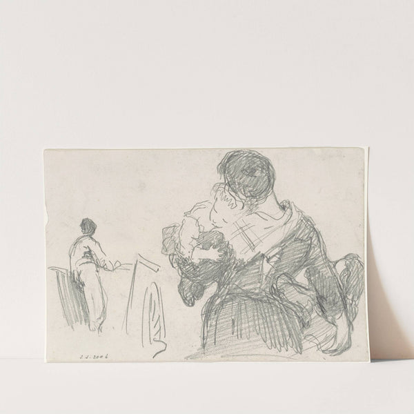 Mother and Child (recto) by John Singer Sargent