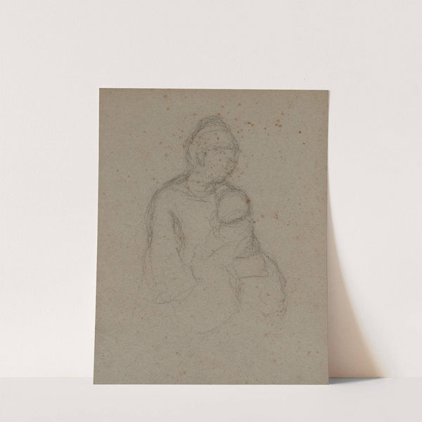 Mother and Child (recto) by Paul Gauguin