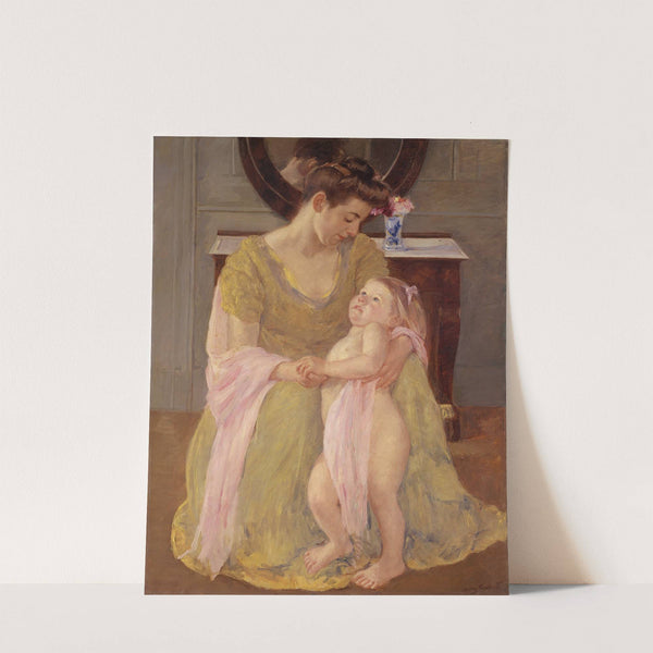 Mother and Child with a Rose Scarf (circa 1908) by Mary Cassatt