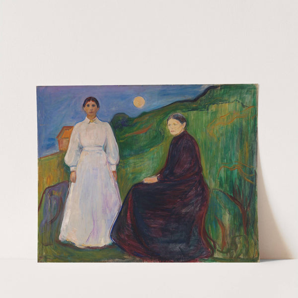 Mother and Daughter (1897 - 1899) by Edvard Munch